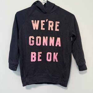 Old Navy Charcoal Hoodie Sweatshirt
